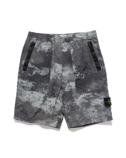 Old' Treatment Comfort Fit Bermuda Shorts Grey