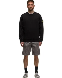 Old' Treatment Crewneck Sweatshirt Black
