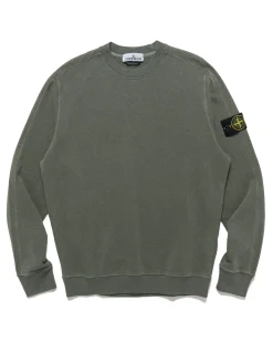 Old' Treatment Crewneck Sweatshirt Musk