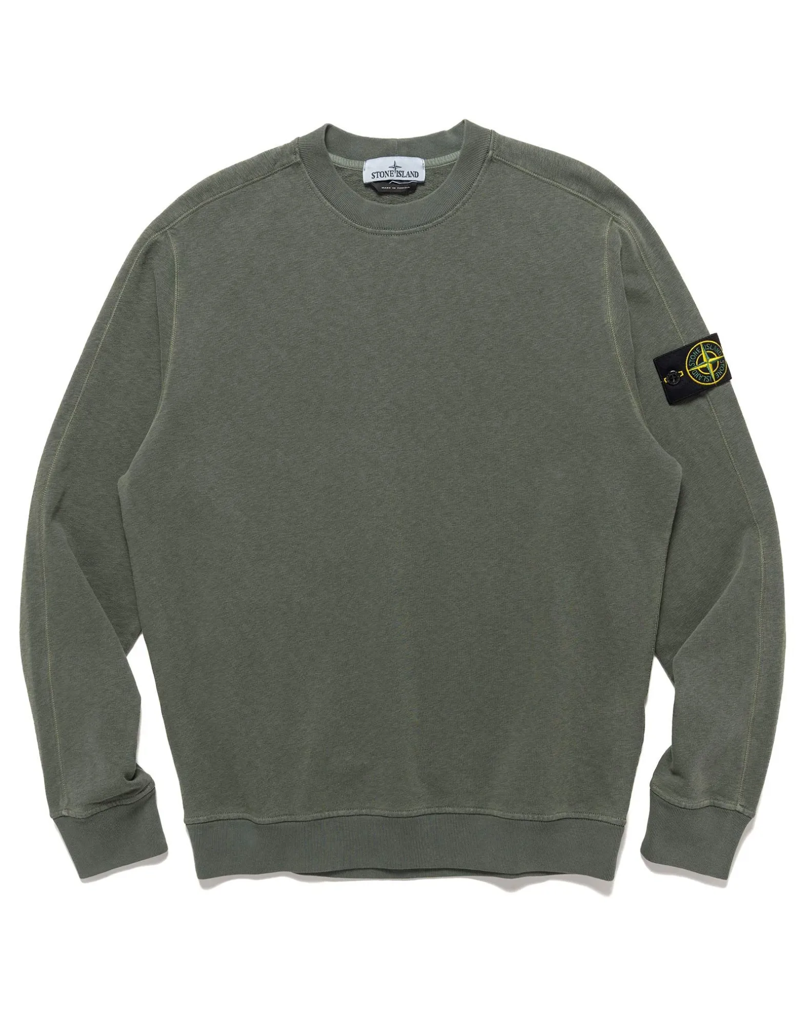 Old' Treatment Crewneck Sweatshirt Musk