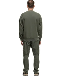 Old' Treatment Crewneck Sweatshirt Musk