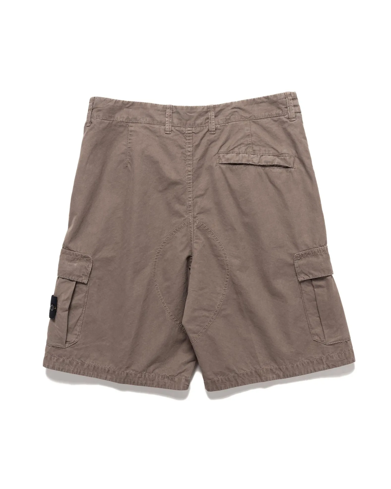 Old' Treatment Loose Fit Bermuda Shorts Dove Grey