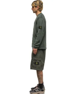 Old' Treatment Loose Fit Bermuda Shorts Musk