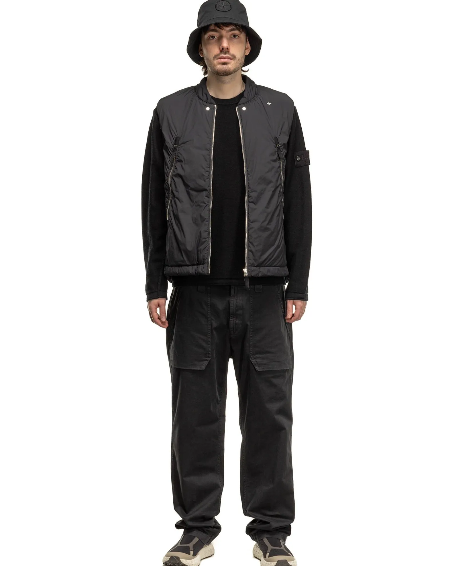 Old' Treatment Regular Fit Fatigue Pants Black
