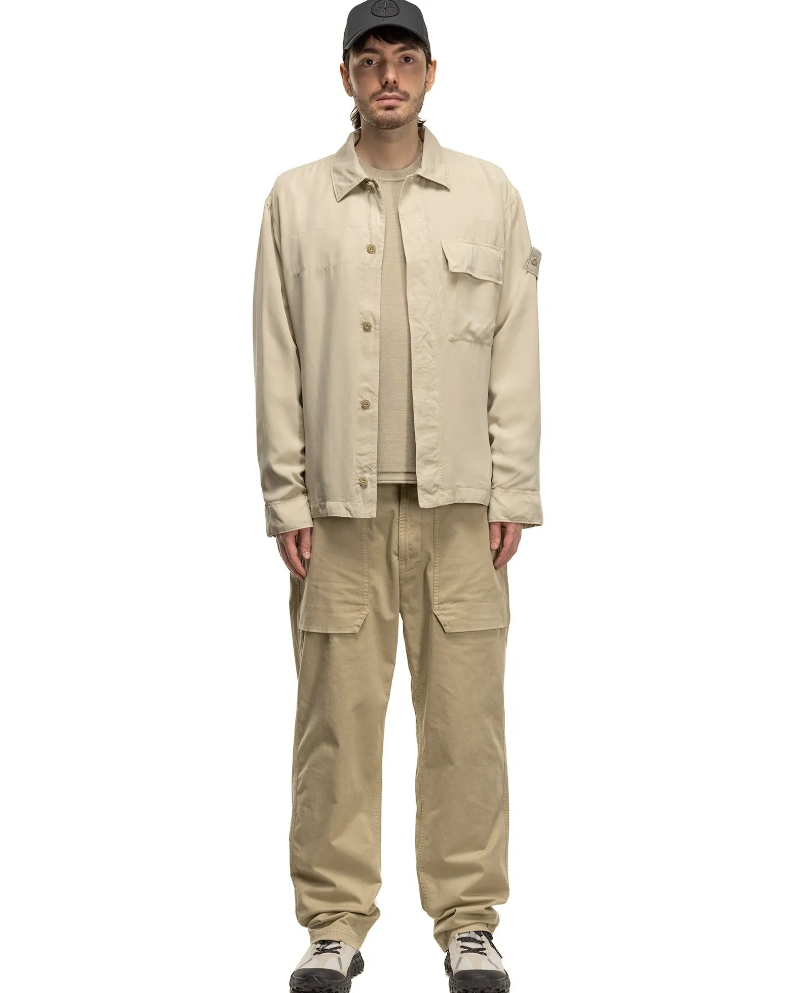 Old' Treatment Regular Fit Fatigue Pants Sand