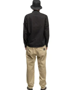 Old' Treatment Regular Fit Overshirt Black