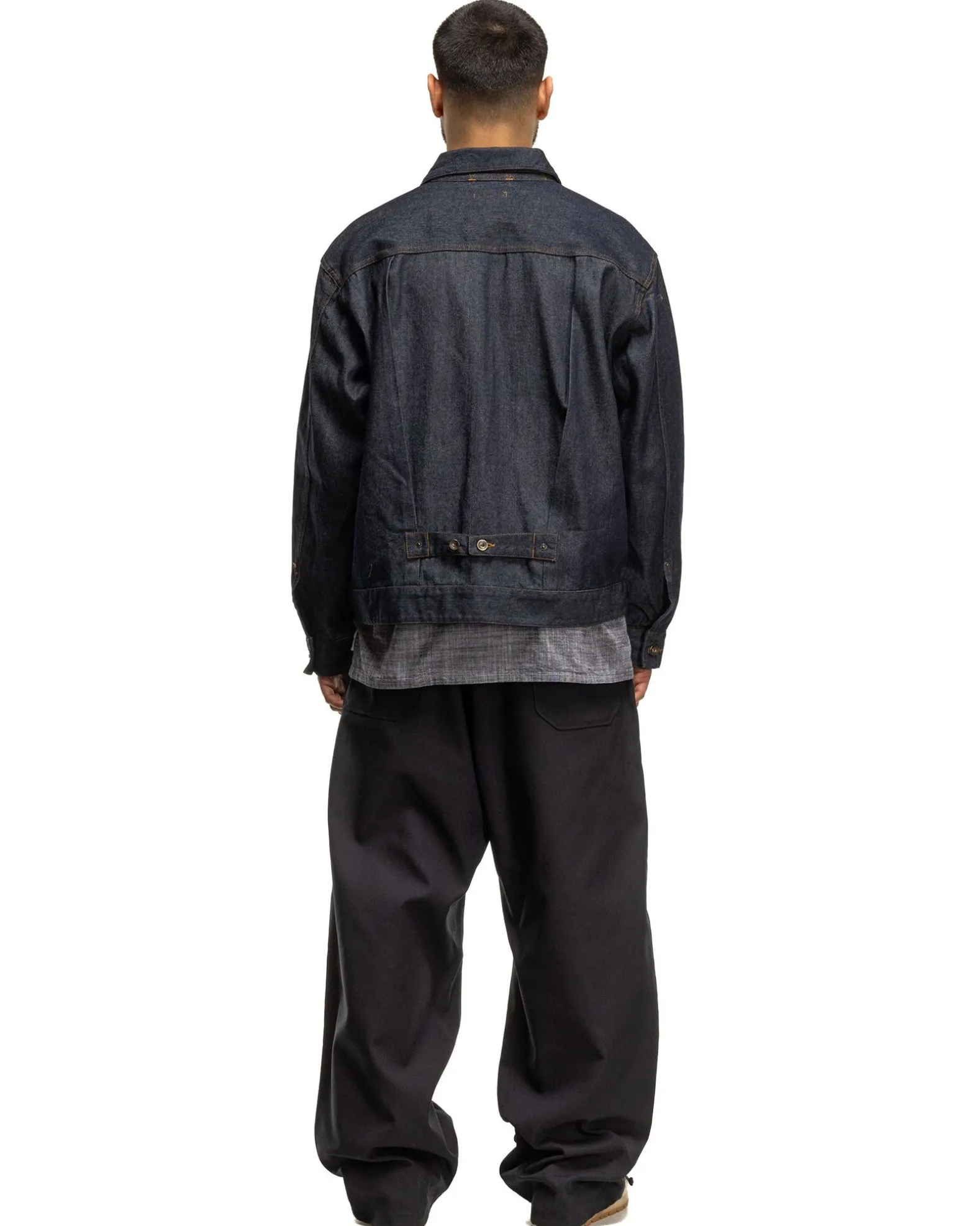 Over Pant Pc Hopsack Dk Navy