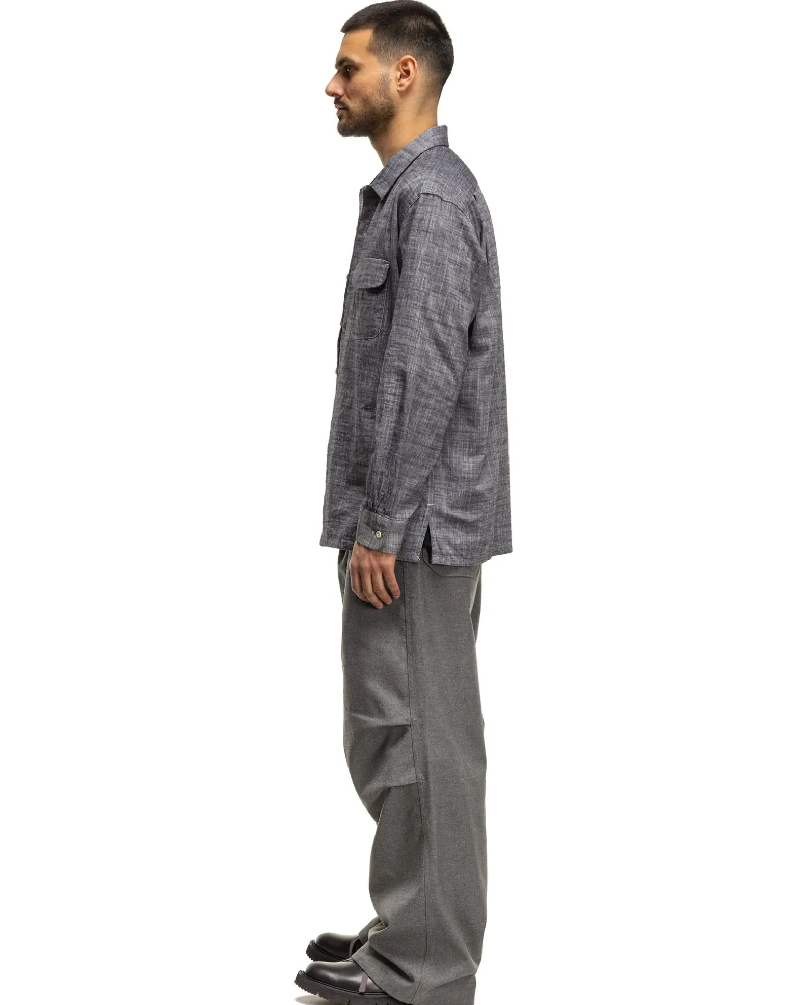 Over Pant Pc Hopsack Grey
