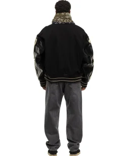 14Oz Black Denim 5P Coney Okagilly Black