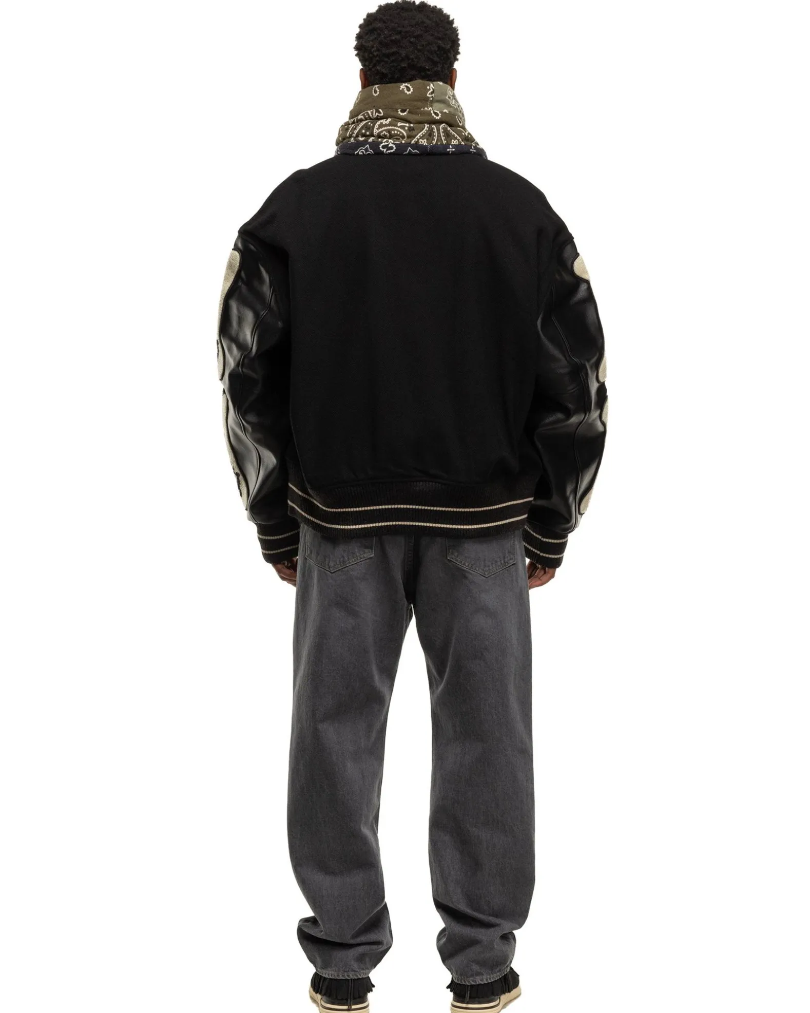 14Oz Black Denim 5P Coney Okagilly Black