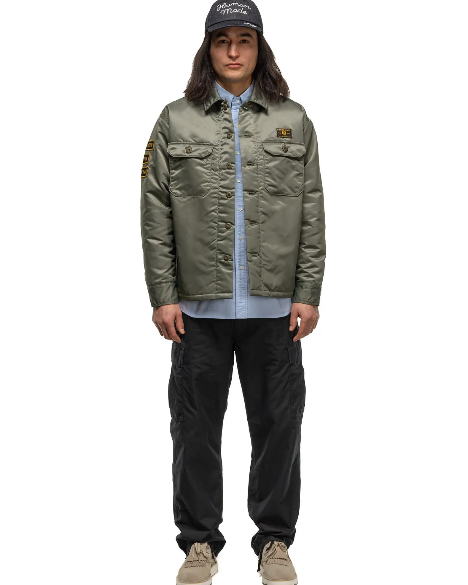 Padded Cpo Shirt Olive Drab
