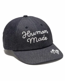 6 Panel Denim Cap Indigo