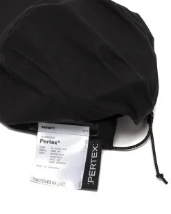 Pertex 3L Rain Cap Black
