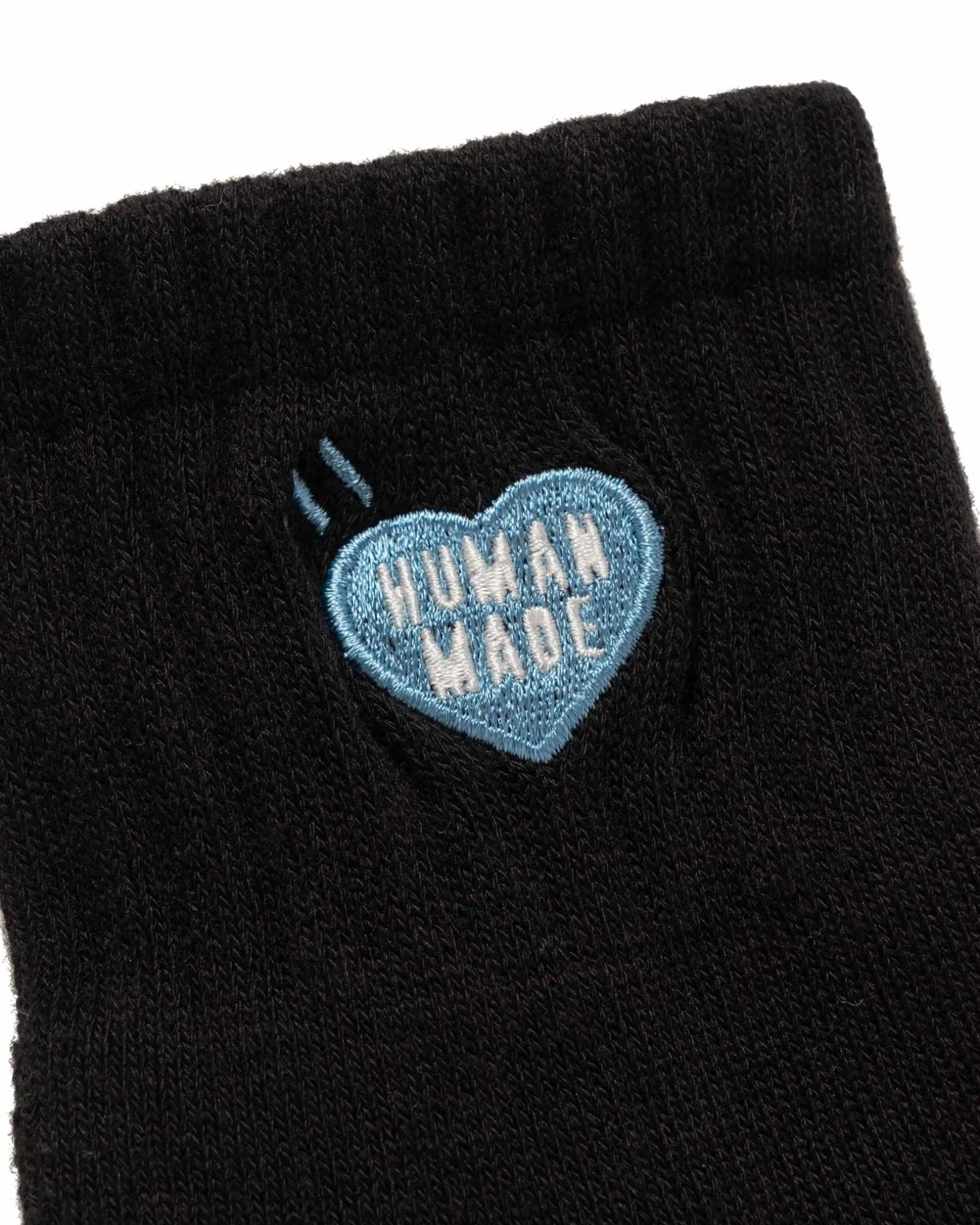 Pile Short Socks Black