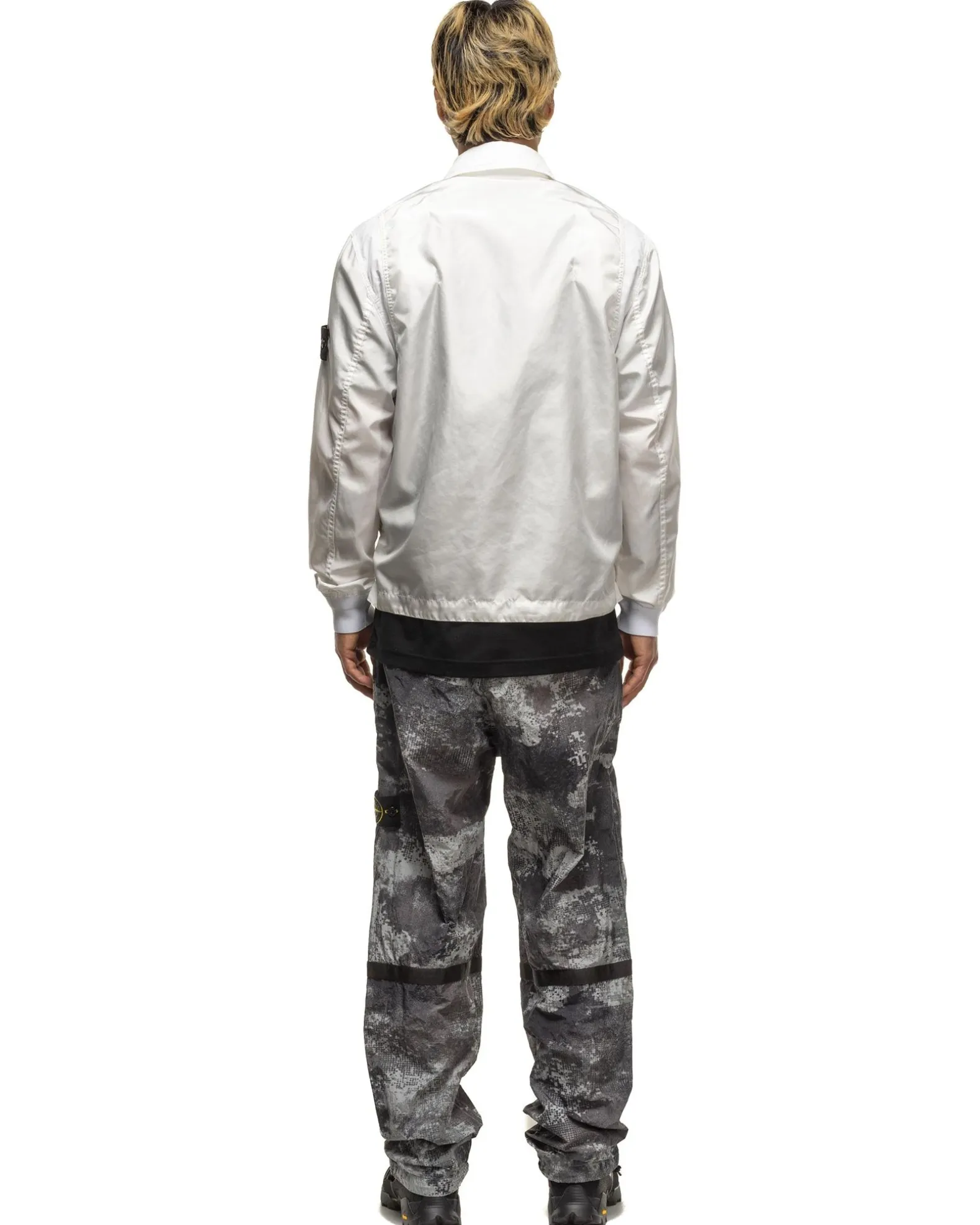 Polyester Tela David Light-Tc Jacket White