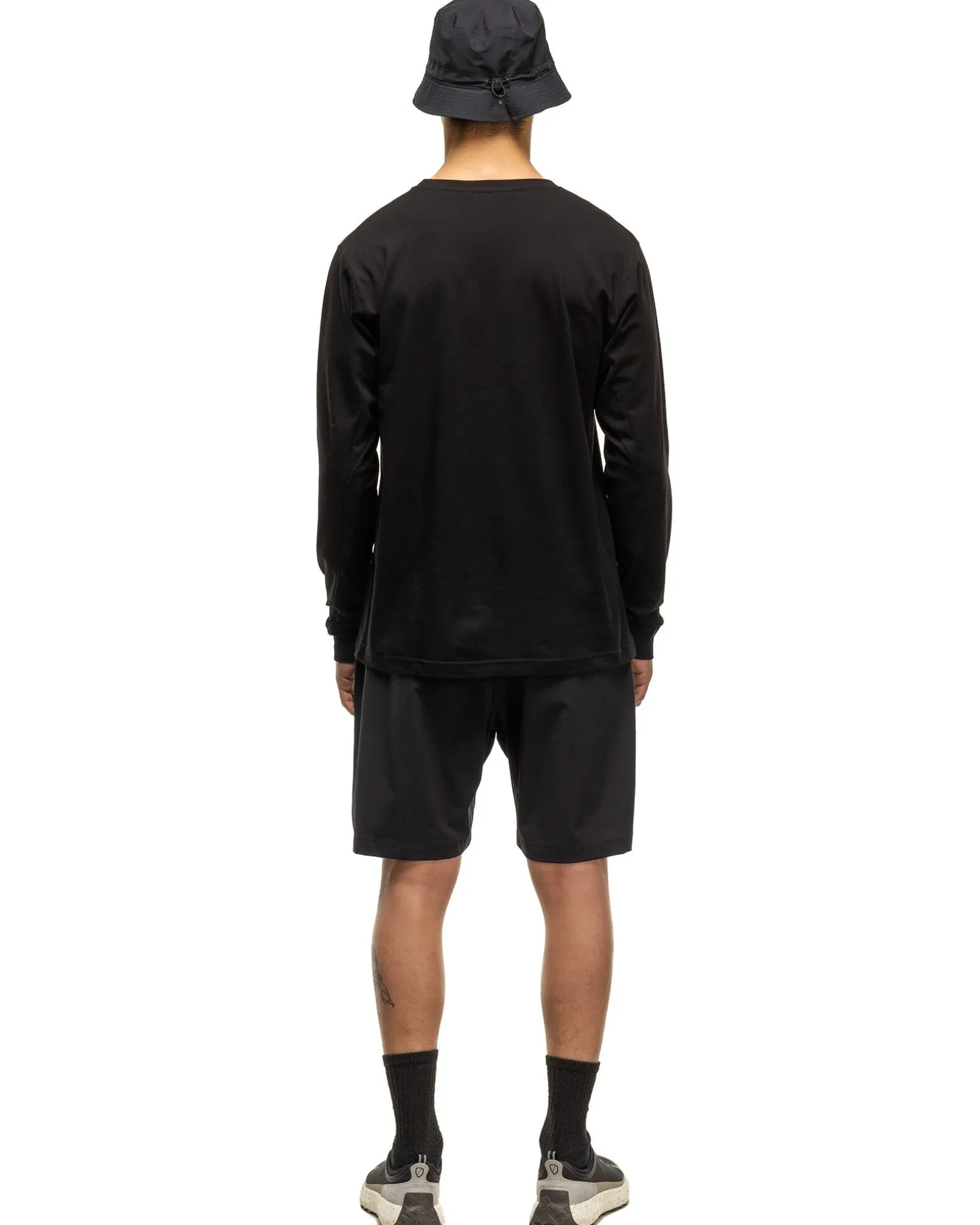 Prime Standard Fit T-Shirt L/S-Suvin Cotton Jersey Black