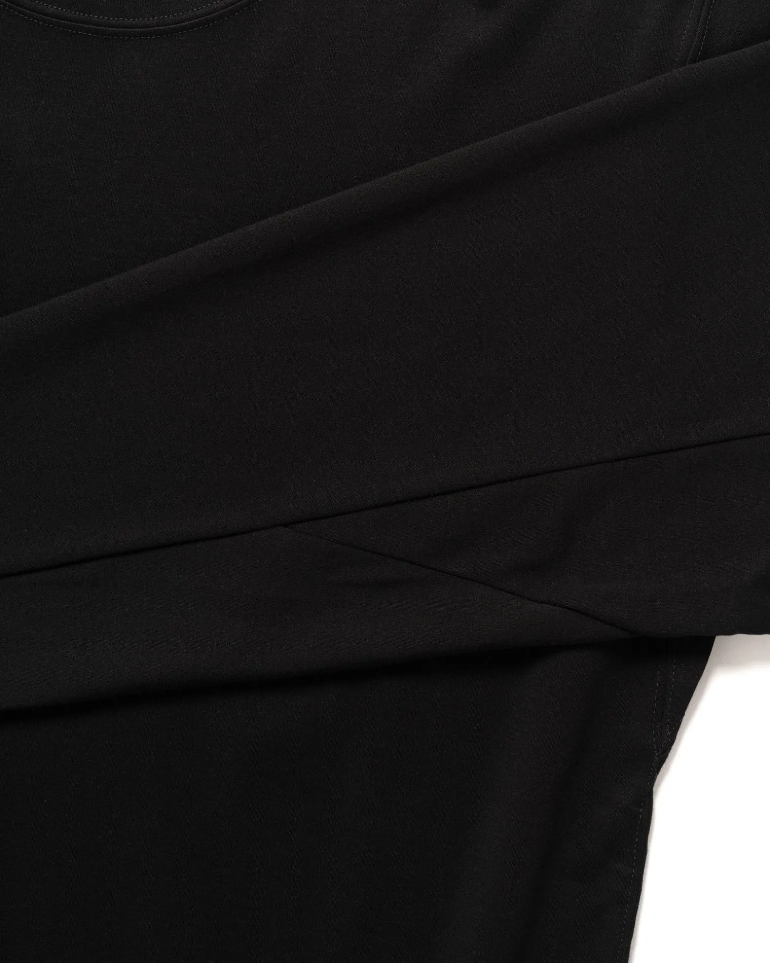 Prime Standard Fit T-Shirt L/S-Suvin Cotton Jersey Black