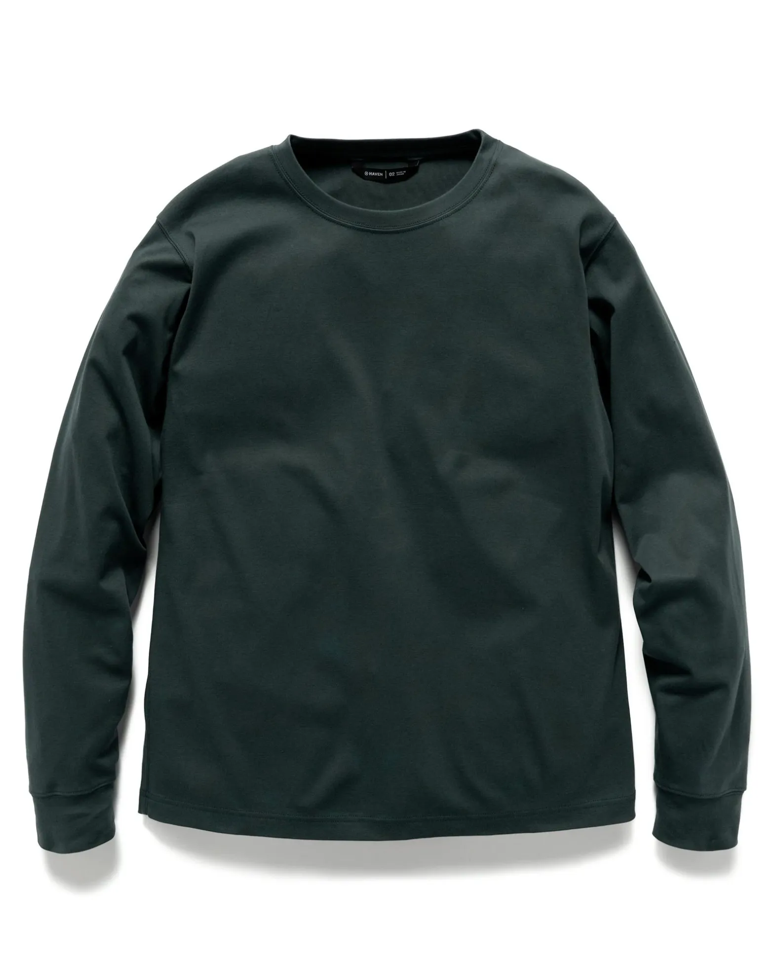 Prime Standard Fit T-Shirt L/S-Suvin Cotton Jersey Spruce