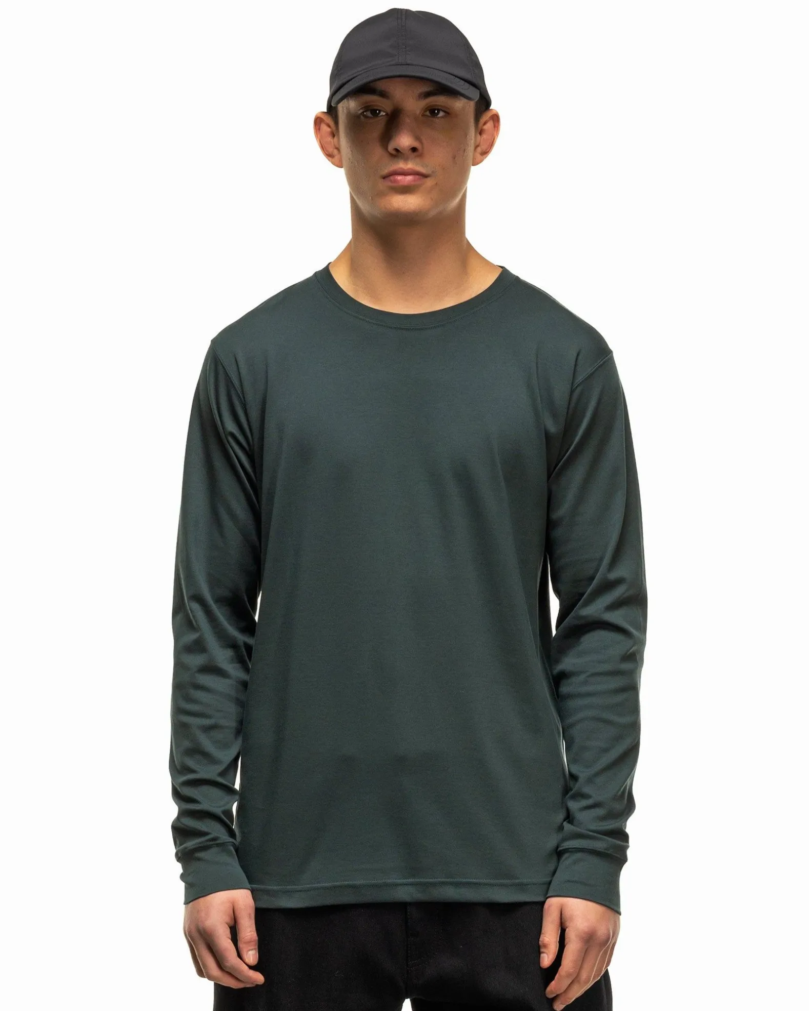 Prime Standard Fit T-Shirt L/S-Suvin Cotton Jersey Spruce