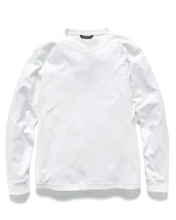 Prime Standard Fit T-Shirt L/S-Suvin Cotton Jersey White