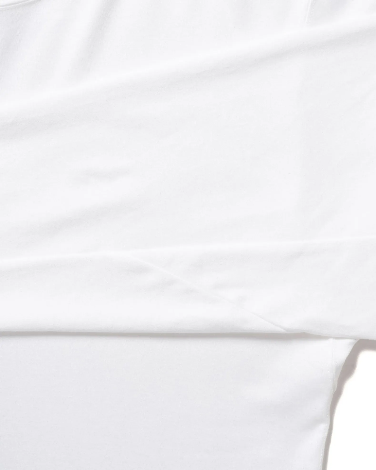 Prime Standard Fit T-Shirt L/S-Suvin Cotton Jersey White