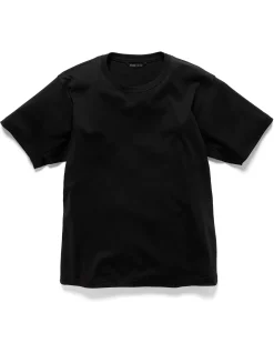 Prime Standard Fit T-Shirt S/S-Suvin Cotton Jersey Black