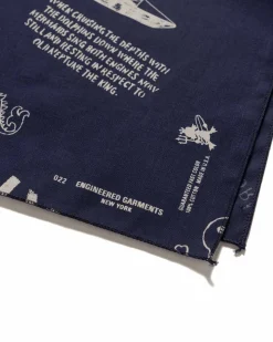 Printed Bandana Ny Navy
