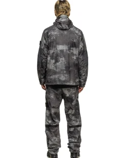 Printed Shell Pants Grey