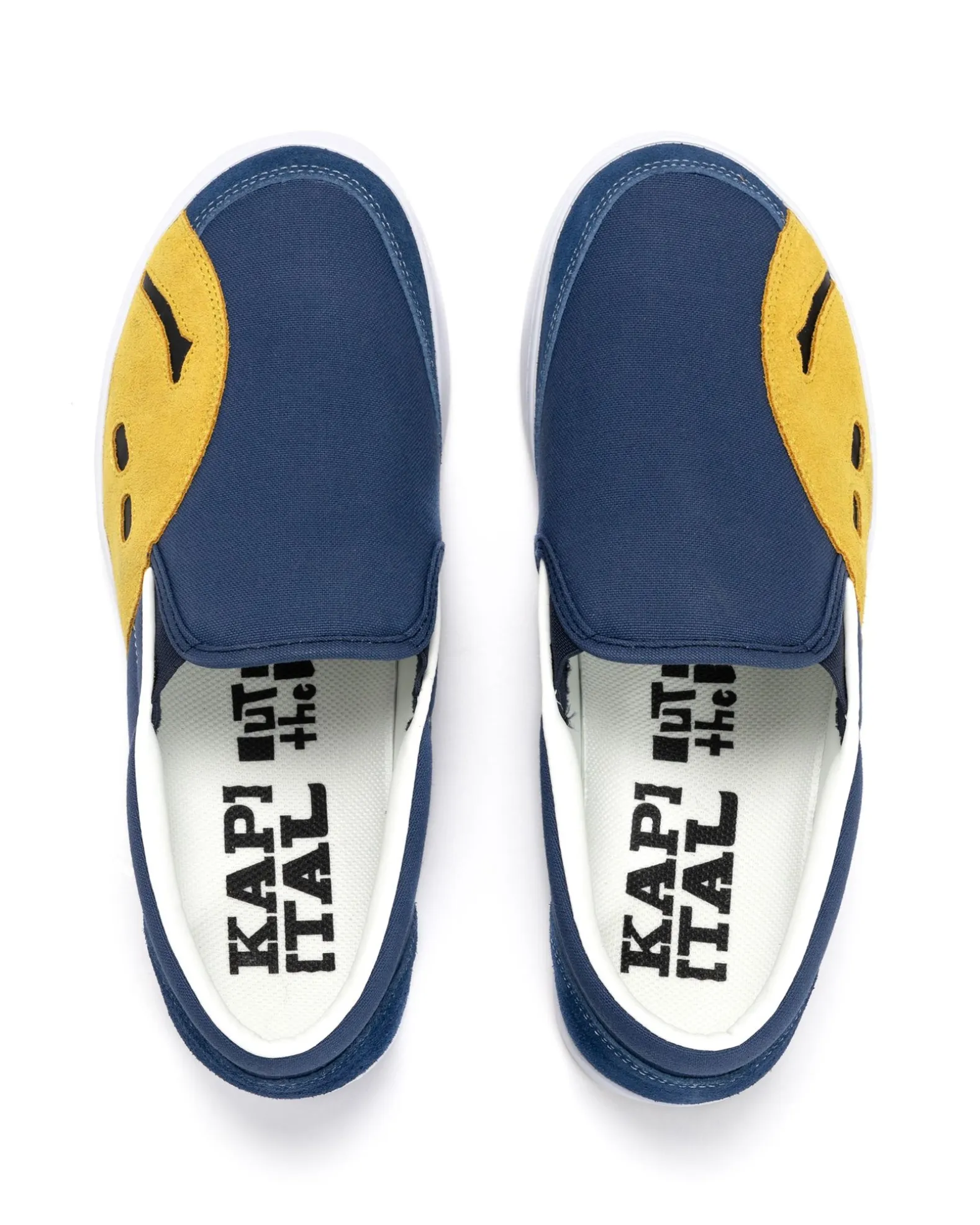 Rain Smile Slip-On Shoes Blue
