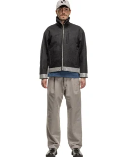 Reflect Wool Zip Jacket Charcoal