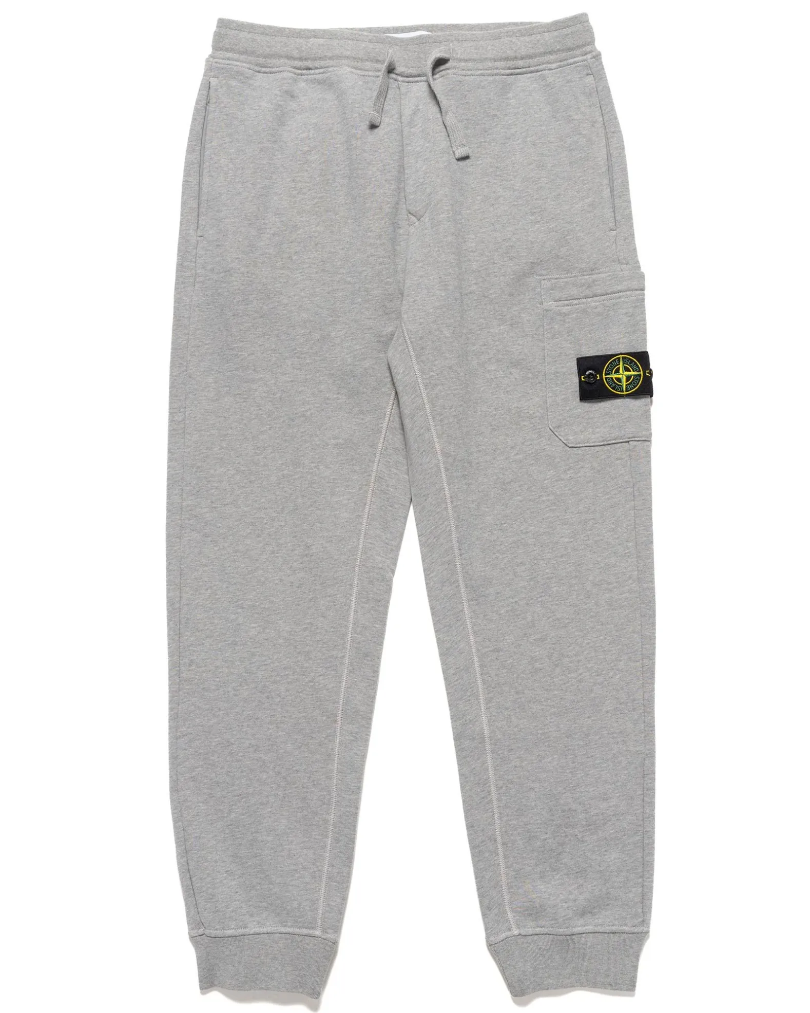 Regular Fit Cargo Sweatpants Melange Grey