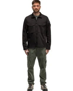 Regular Fit Overshirt Black