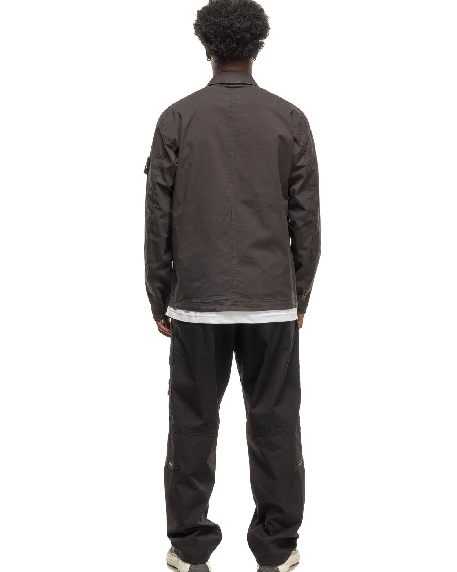 Regular Fit Overshirt Charcoal