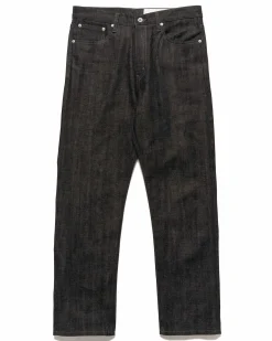 Rigid Denim Dp Mid Pants Black