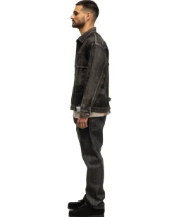 Rigid Denim Dp Mid Pants Black