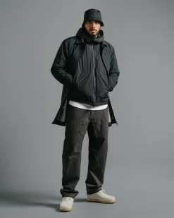 Rig Pants-Duca Visconti Emerized Cotton Twill Charcoal