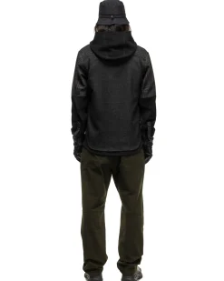 Rig Pants-Duca Visconti Emerized Cotton Twill Olive