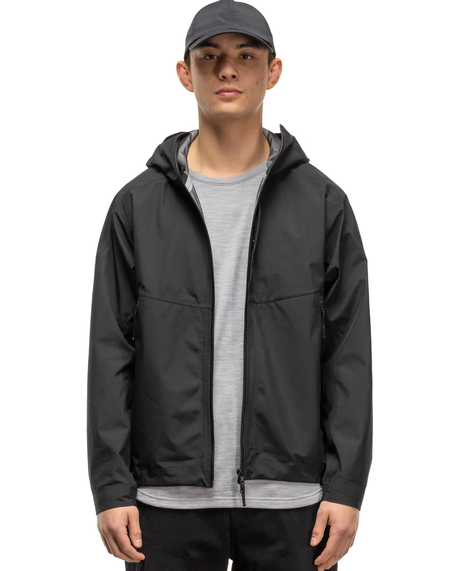 Rove Packable Jacket-Gore-Tex Windstopper® 3L Tricot Black