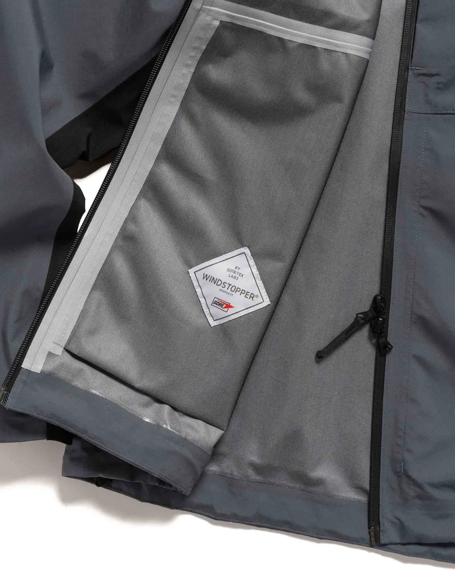 Rove Packable Jacket-Gore-Tex Windstopper® 3L Tricot Slate