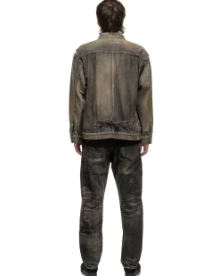 Savage Denim Dp Mid Pants Black