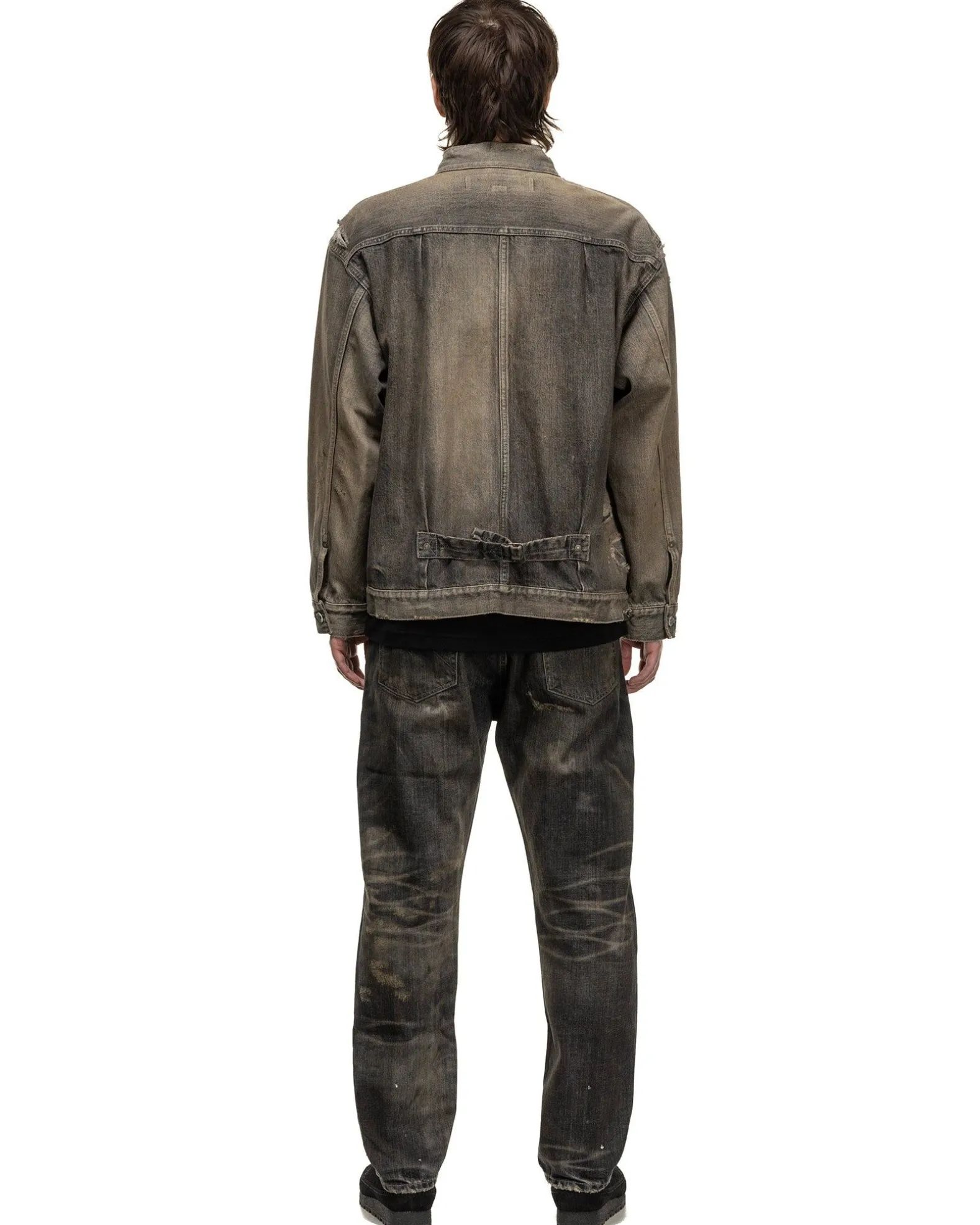 Savage Denim Dp Mid Pants Black