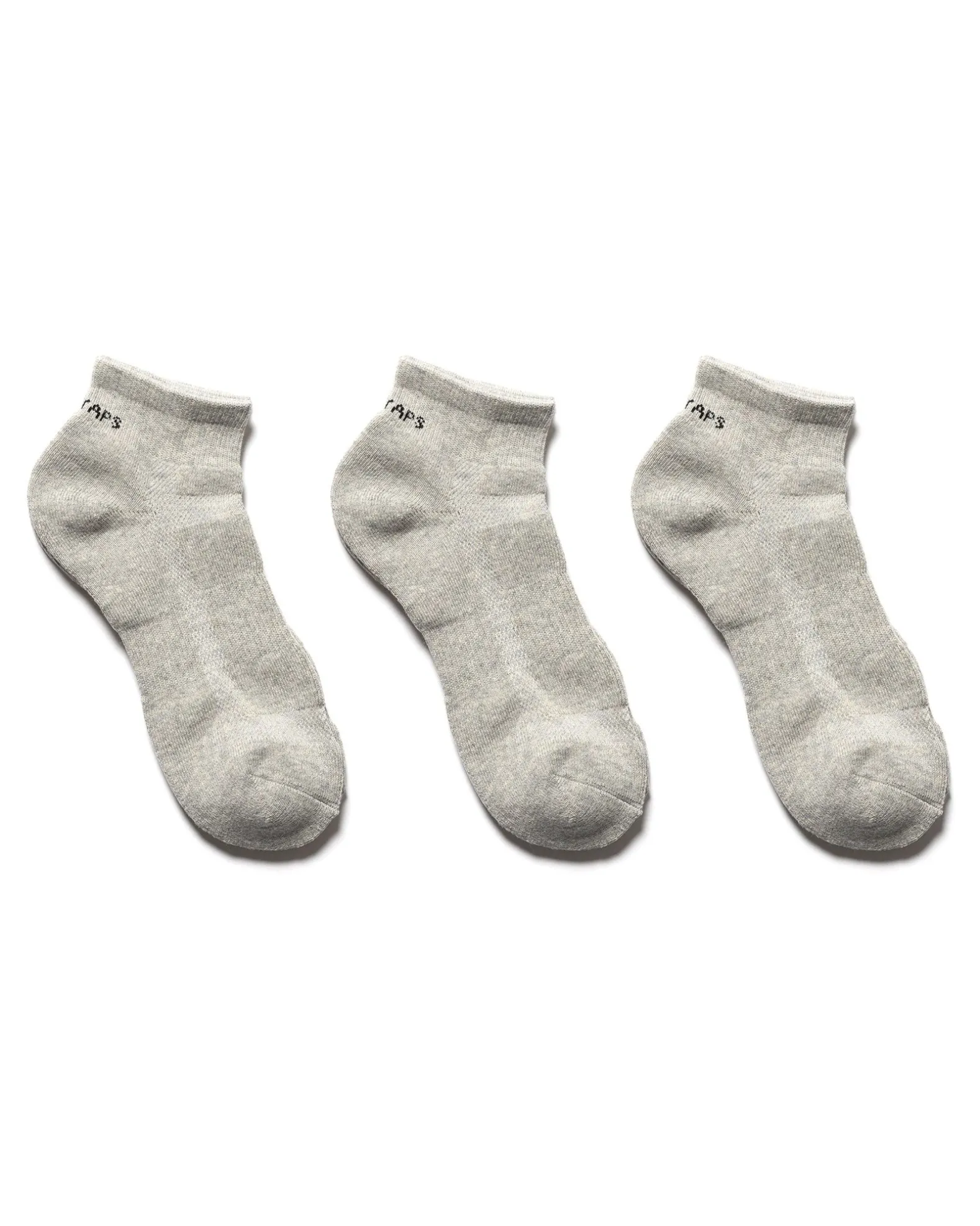Skivvies 3 Piece Ankle Sox Grey