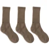 Skivvies 3 Piece Tube Sox Olive Drab