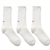 Skivvies 3 Piece Tube Sox White