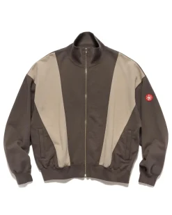 Slash Cut Zip Sweat