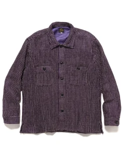 Smokey Shirt-Ac/Pe/W Mall Cloth Purple