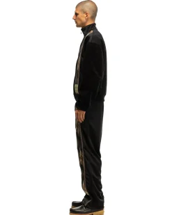 Smooth Jersey Kochi & Zephyr Straight Pants (Front Line) Black