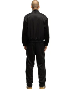 Smooth Jersey Kochi & Zephyr Straight Pants (Front Line) Black