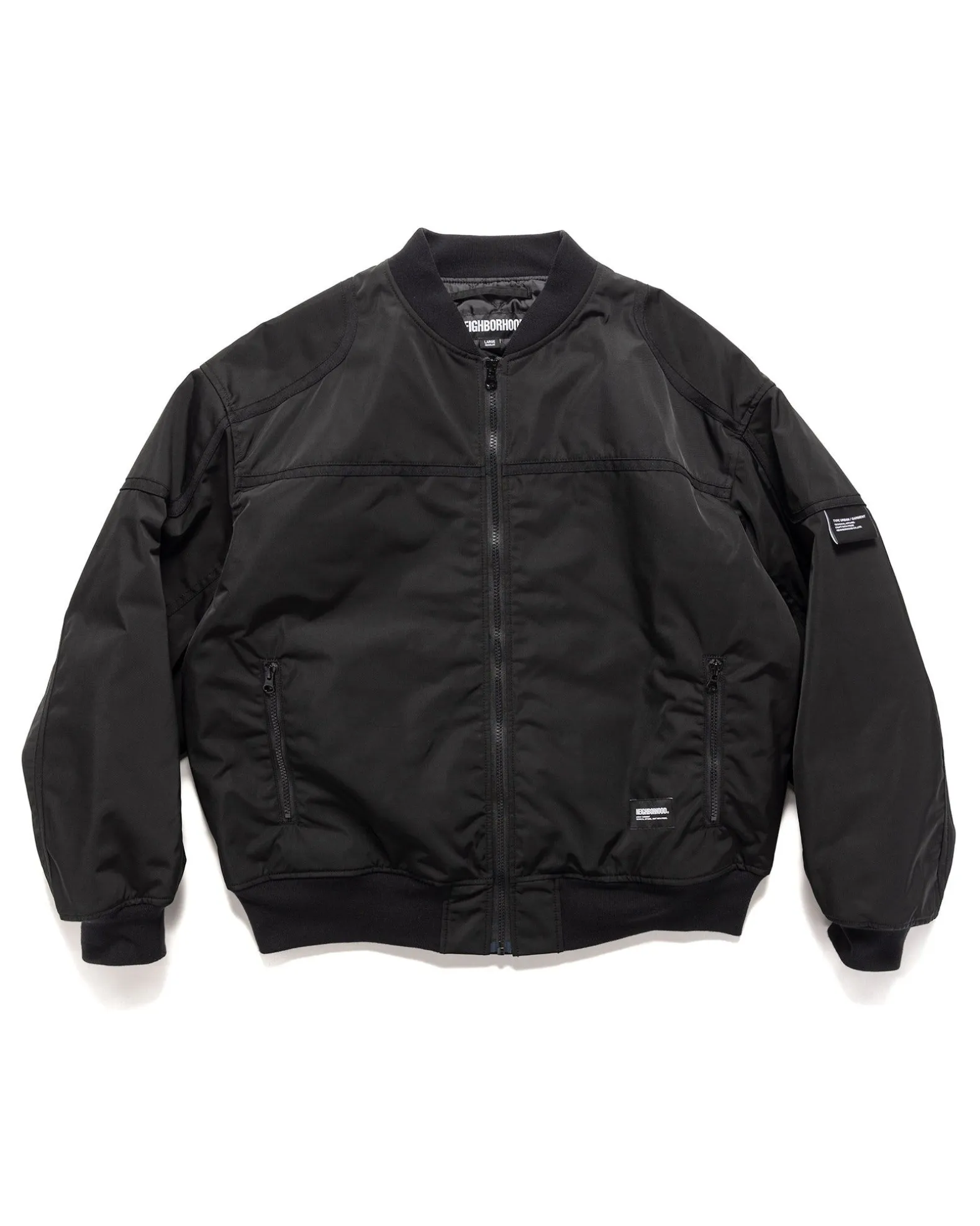 Solid Racing Jacket Black