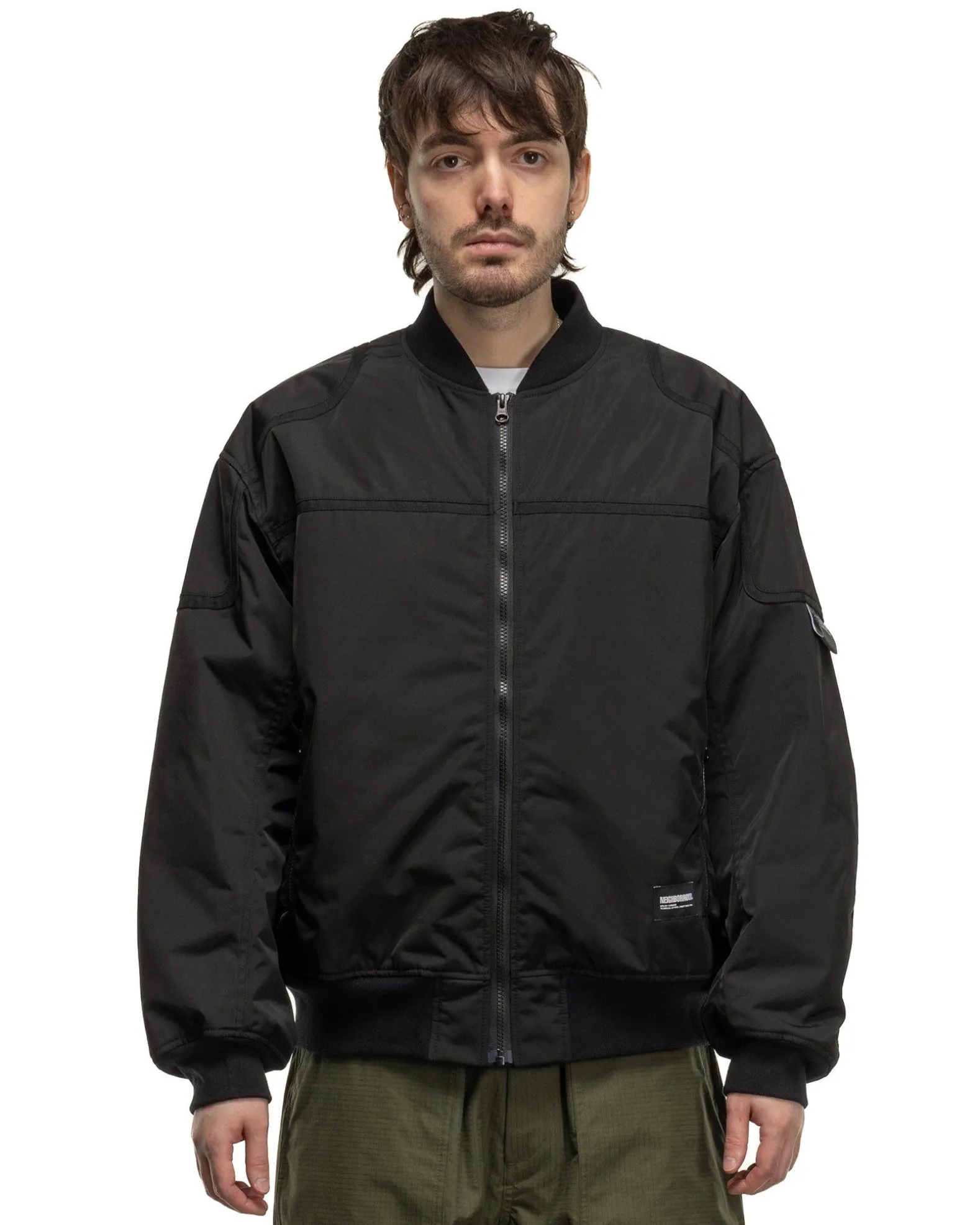 Solid Racing Jacket Black